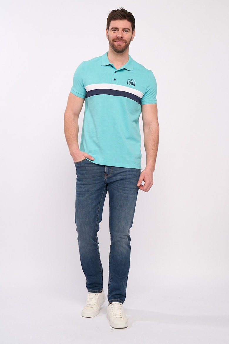 Lee Cooper Tricou polo de bumbac cu logo - Pled.ro