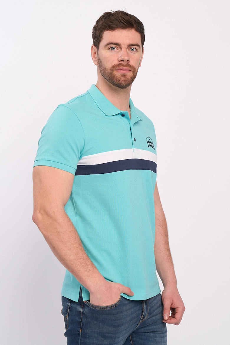 Lee Cooper Tricou polo de bumbac cu logo - Pled.ro