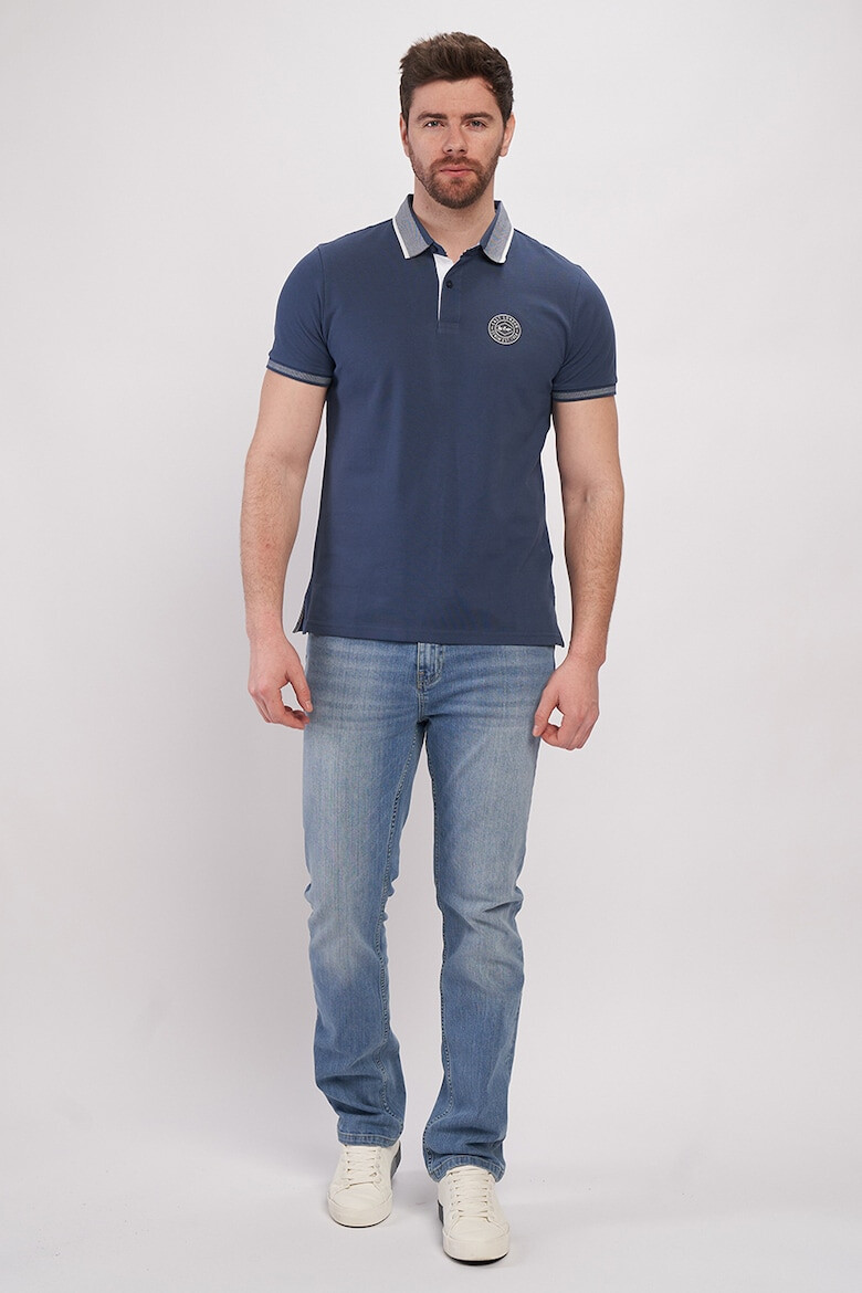 Lee Cooper Tricou polo din material pique cu detalii contrastante - Pled.ro