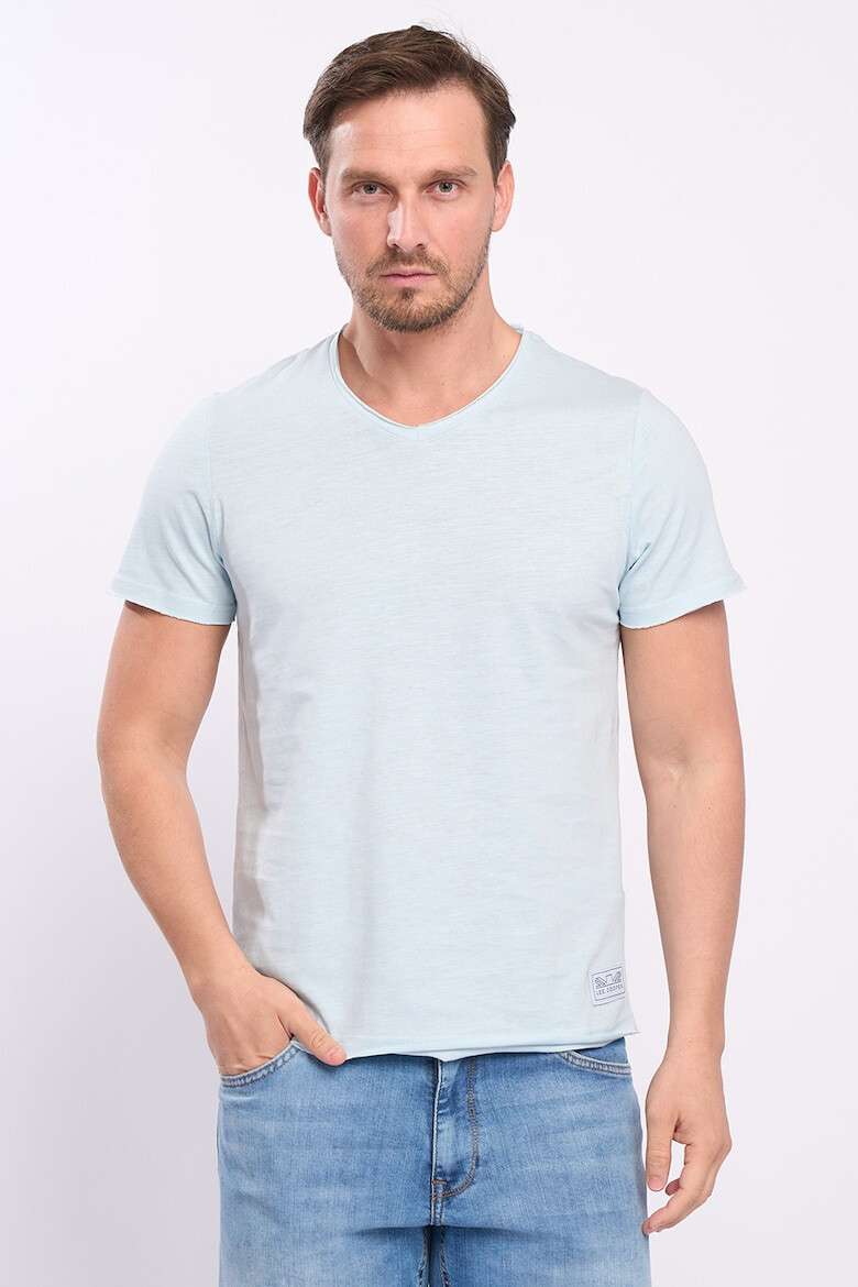 Lee Cooper Tricou uni cu decolteu in V - Pled.ro