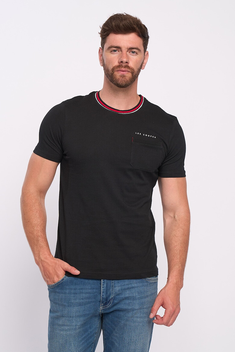 Lee Cooper Tricou uni cu decolteu la baza gatului - Pled.ro