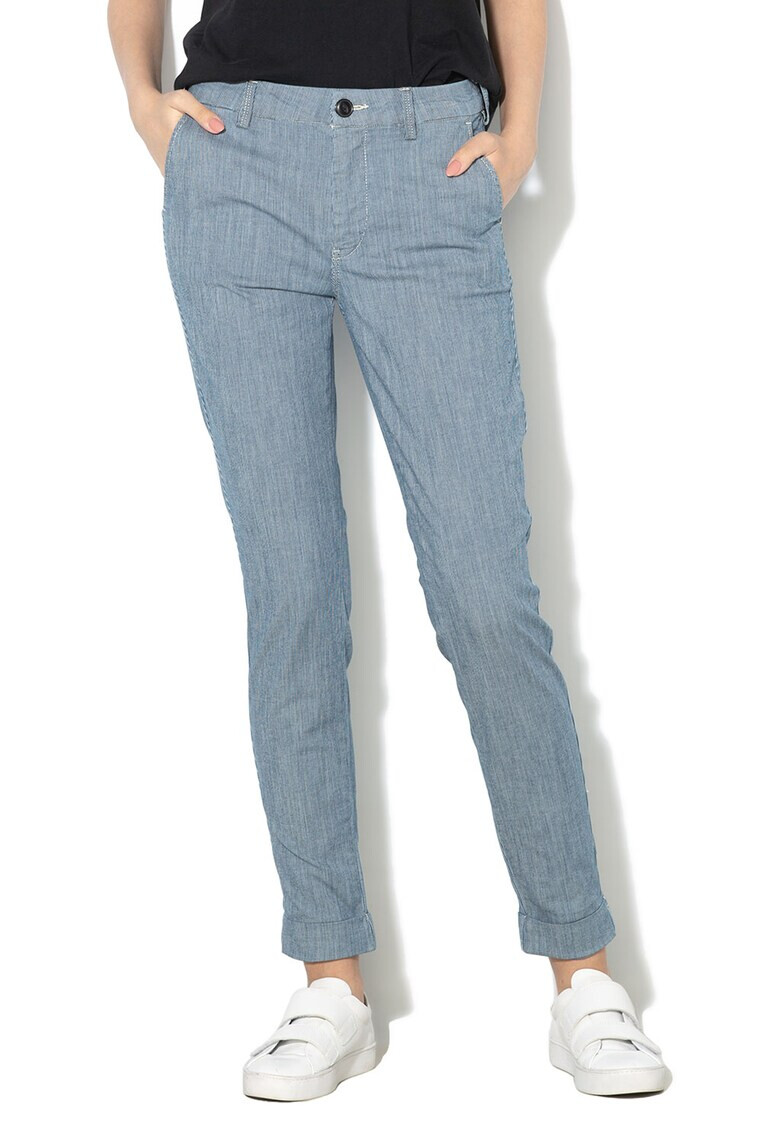 Lee Pantaloni chino slim fit cu terminatie rasucita - Pled.ro