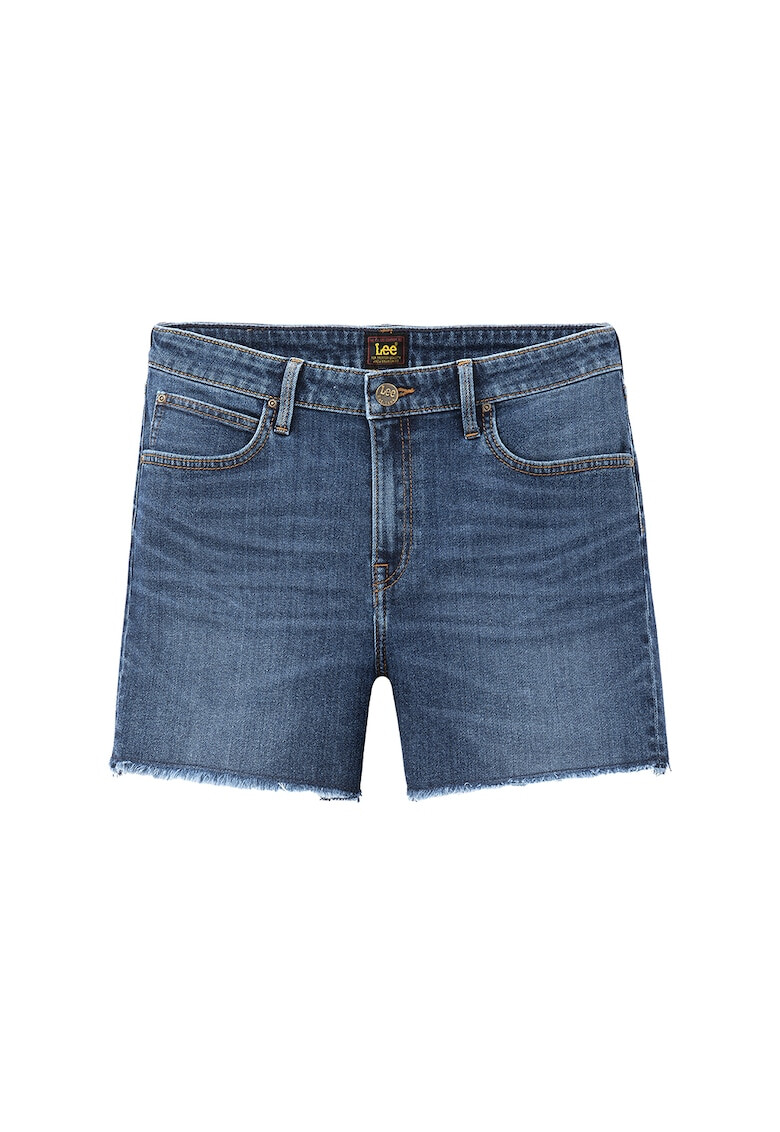 Lee Pantaloni scurti de denim cu terminatii franjurate Hawaii - Pled.ro