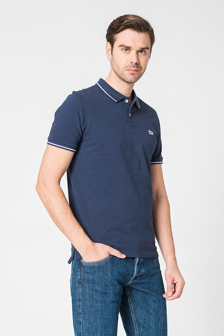 Lee Tricou polo de bumbac organic din material pique - Pled.ro