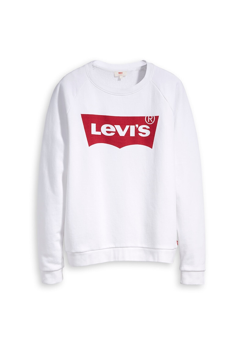 Levi's Bluza sport cu imprimeu logo si maneci raglan - Pled.ro