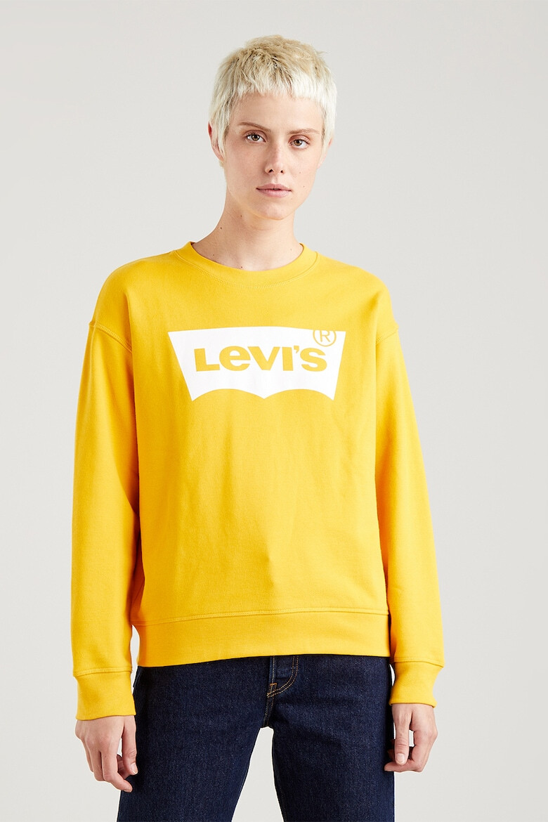 Levi's Bluza sport relaxed fit cu decolteu la baza gatului - Pled.ro