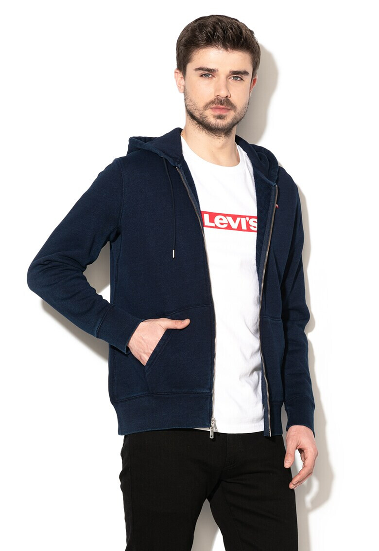 Levi's Hanorac cu fermoar si maneci lungi - Pled.ro