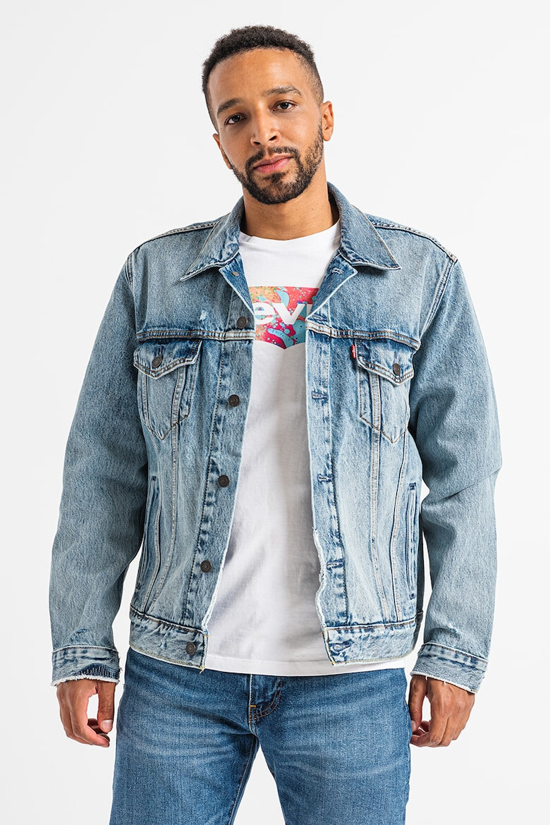 Levi's Jacheta de denim cu buzunare The Trucker - Pled.ro