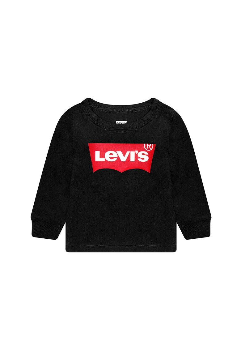 Levi's Kids Bluza sport cu decolteu la baza gatului si imprimeu logo - Pled.ro