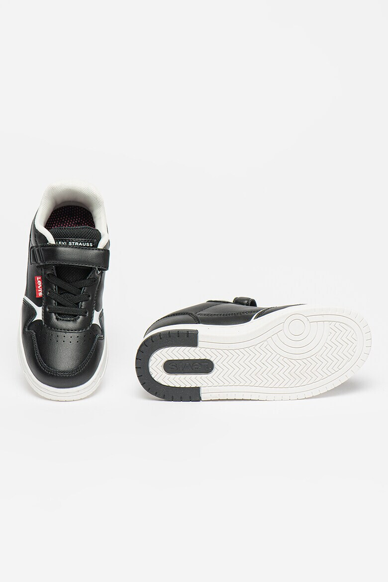 Levi's Kids Pantofi sport de piele ecologica cu banda velcro New Shot - Pled.ro