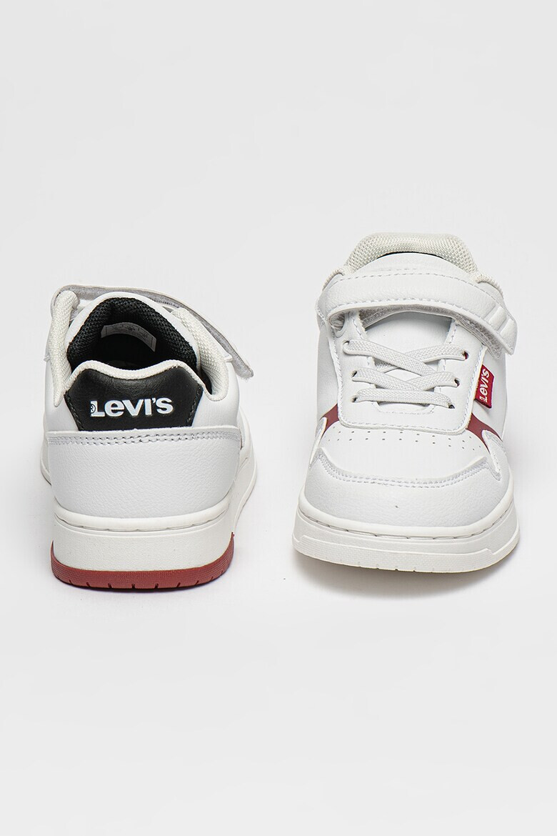 Levi's Kids Pantofi sport de piele ecologica cu banda velcro New Shot - Pled.ro