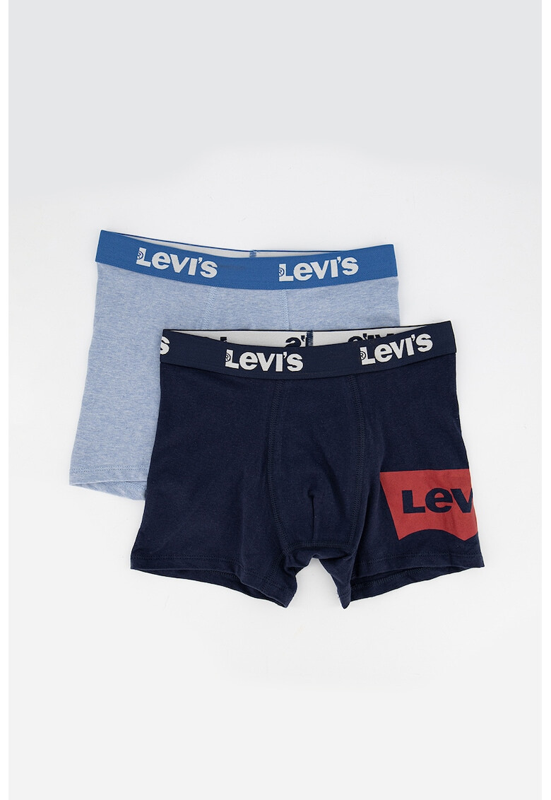 Levi's Kids Set de boxeri cu banda logo in talie - 2 perechi - Pled.ro