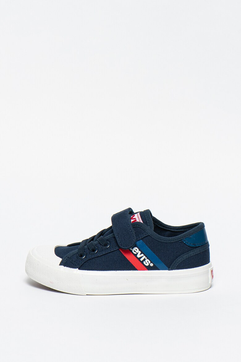 Levi's Kids Tenisi din material textil cu velcro Mission - Pled.ro