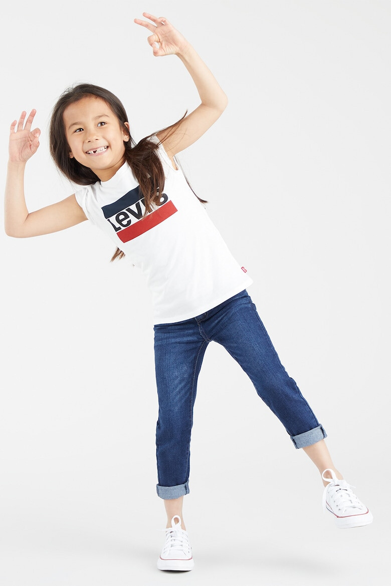 Levi's Kids Tricou cu logo si maneci foarte scurte - Pled.ro