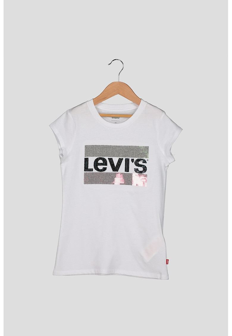 Levi's Kids Tricou cu logo si maneci foarte scurte - Pled.ro