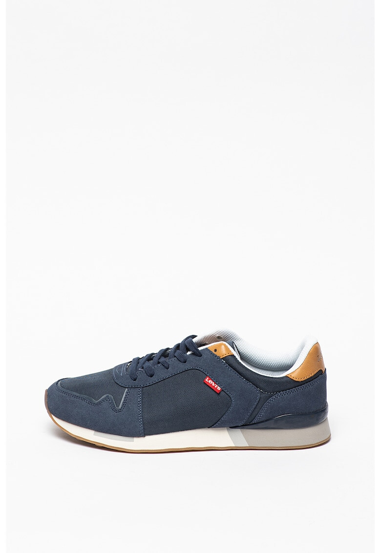 Levi's Pantofi sport cu garnituri din piele intoarsa ecologica Webb - Pled.ro