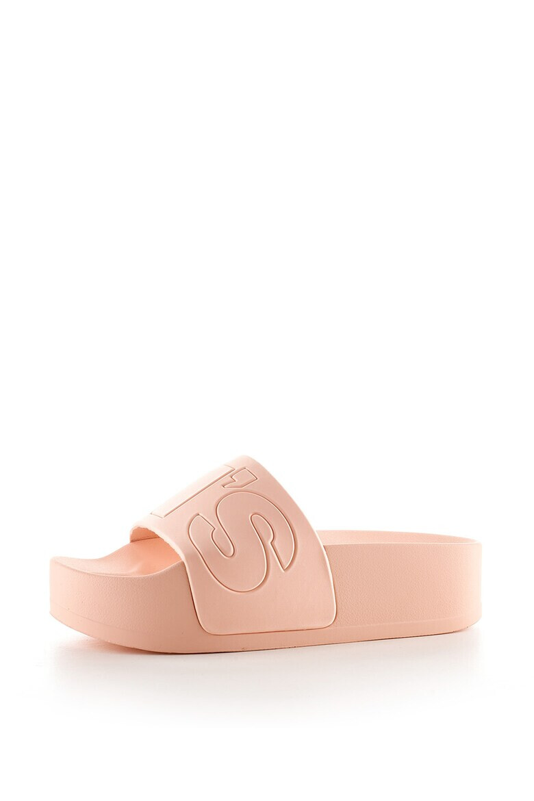 Levi's Papuci flatform cu logo - Pled.ro