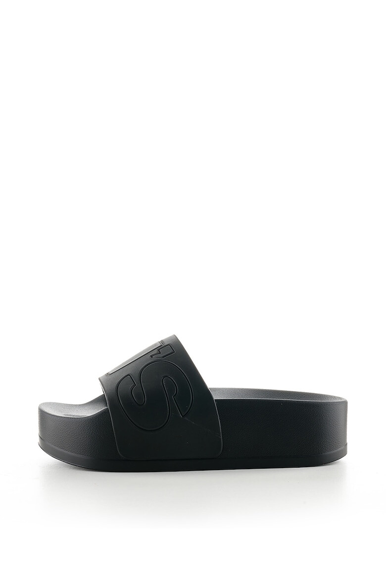 Levi's Papuci flatform cu logo - Pled.ro