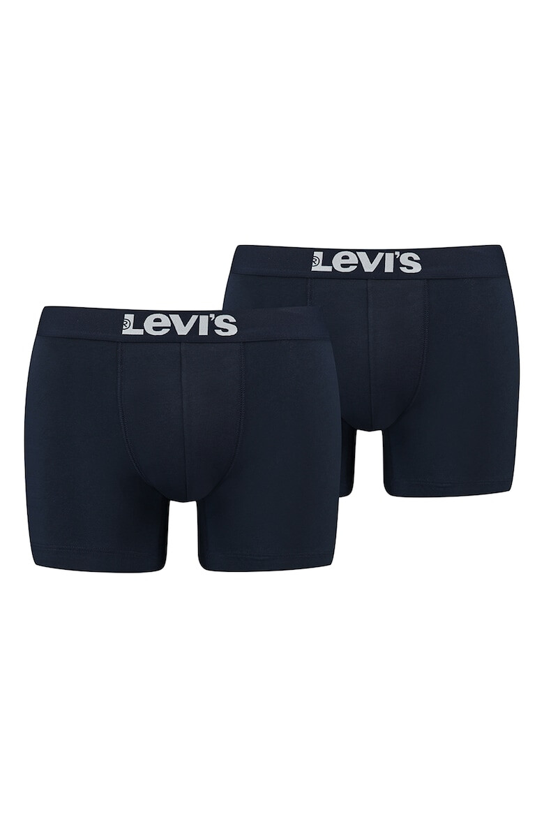 Levi's Set de boxeri cu banda logo in talie - 2 perechi - Pled.ro