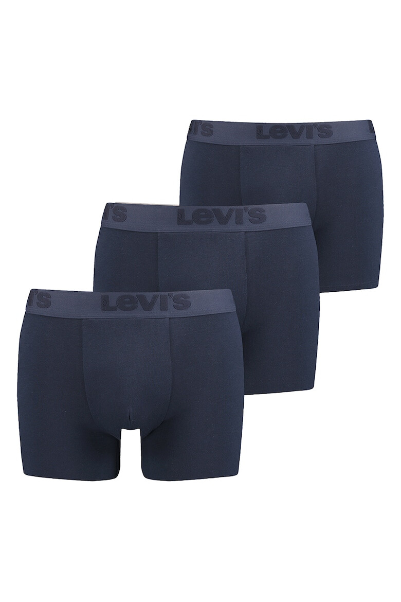 Levi's Set de boxeri cu banda logo in talie - 3 perechi - Pled.ro