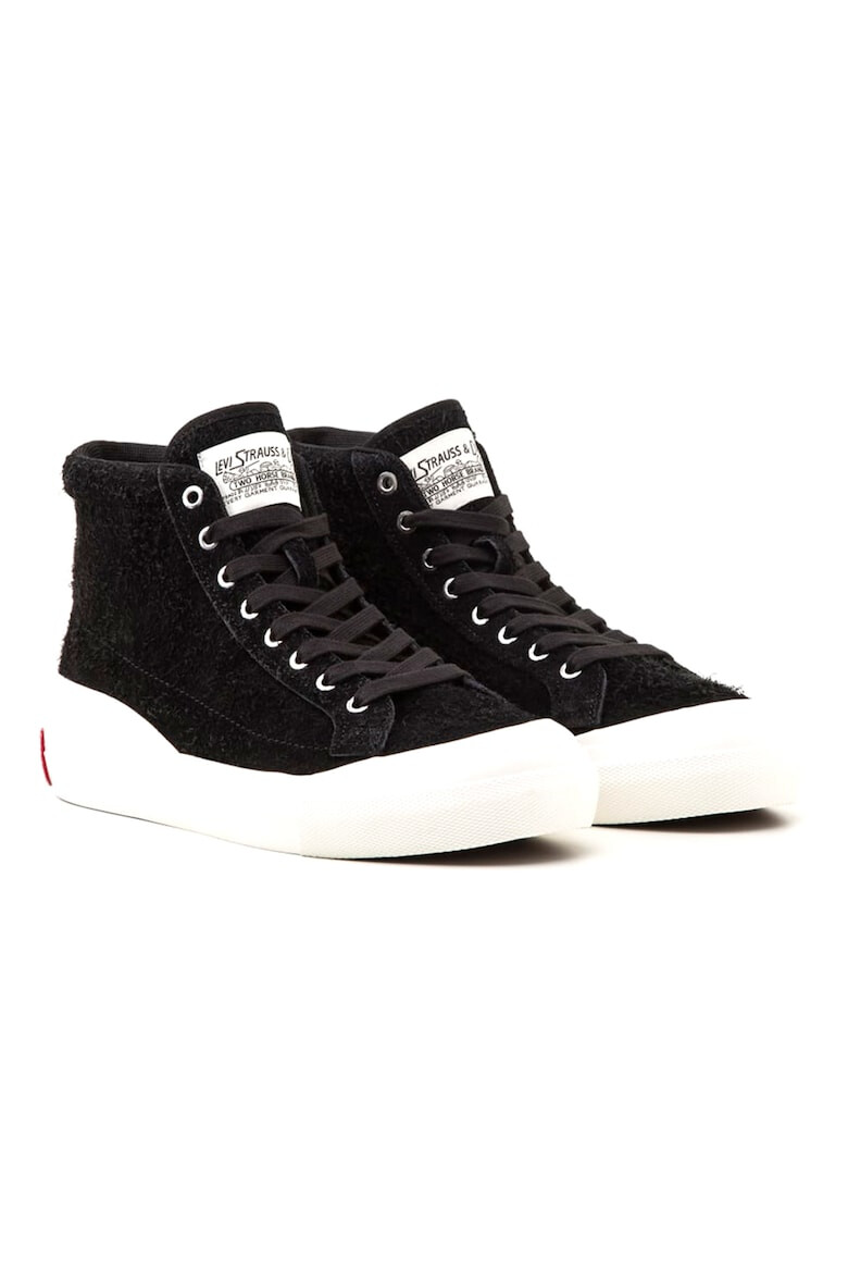 Levi's Tenisi mid-high de piele intoarsa cu logo - Pled.ro