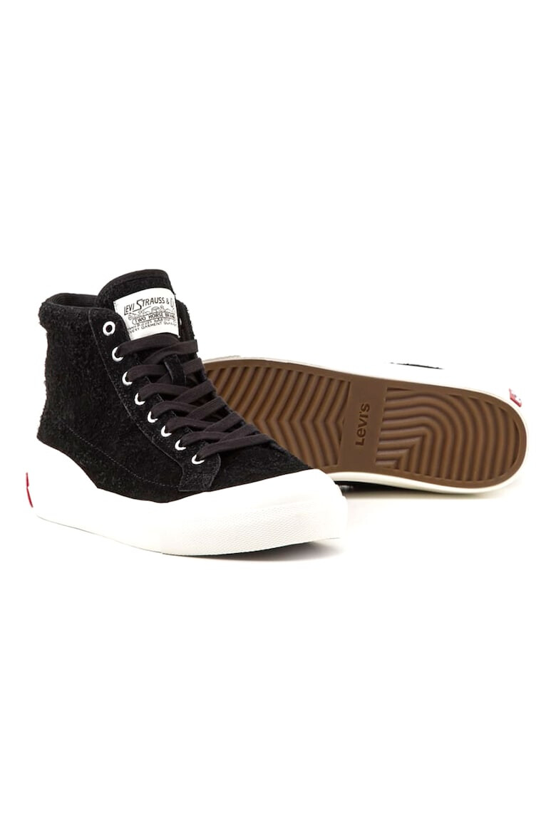 Levi's Tenisi mid-high de piele intoarsa cu logo - Pled.ro