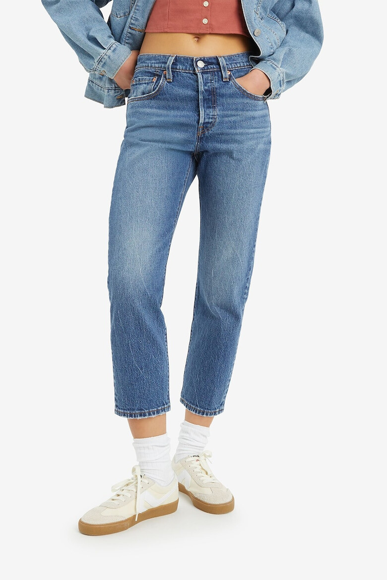 Levi's Blugi crop cu croiala dreapta - Pled.ro