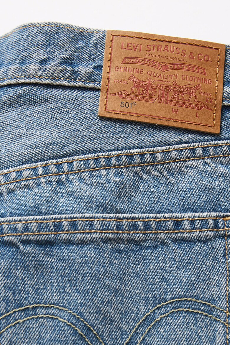 Levi's Blugi crop cu croiala dreapta 501® - Pled.ro