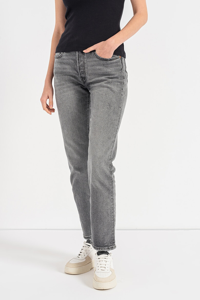 Levi's Blugi crop cu talie inalta 501® - Pled.ro