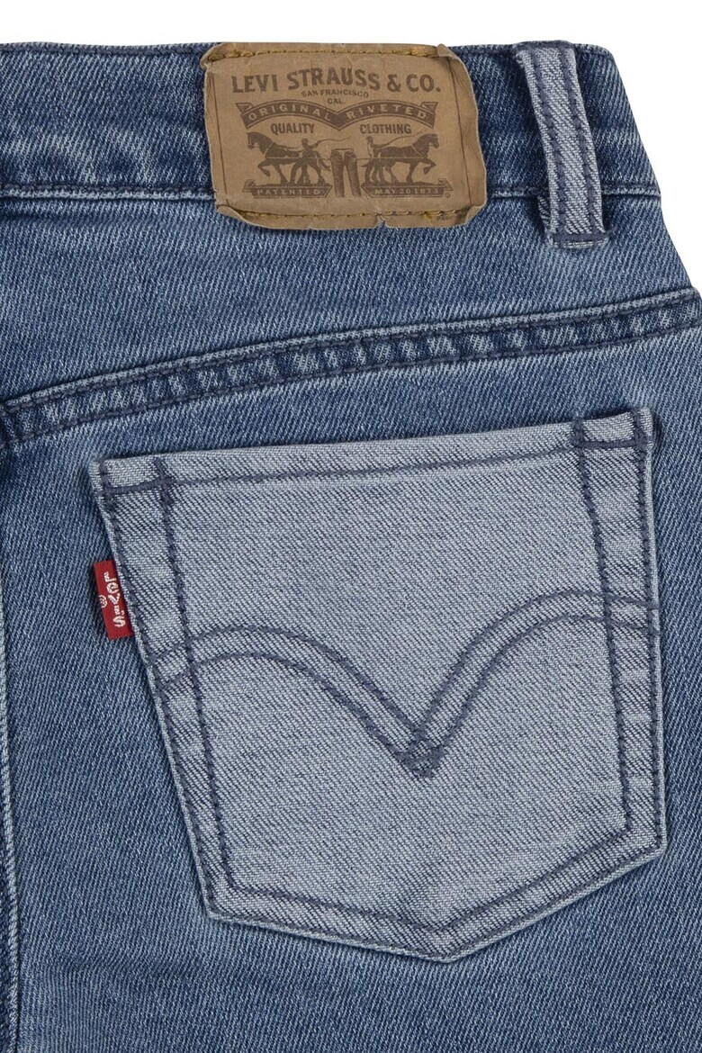 Levi's Blugi cu croiala ampla si detalii cu aspect deteriorat - Pled.ro