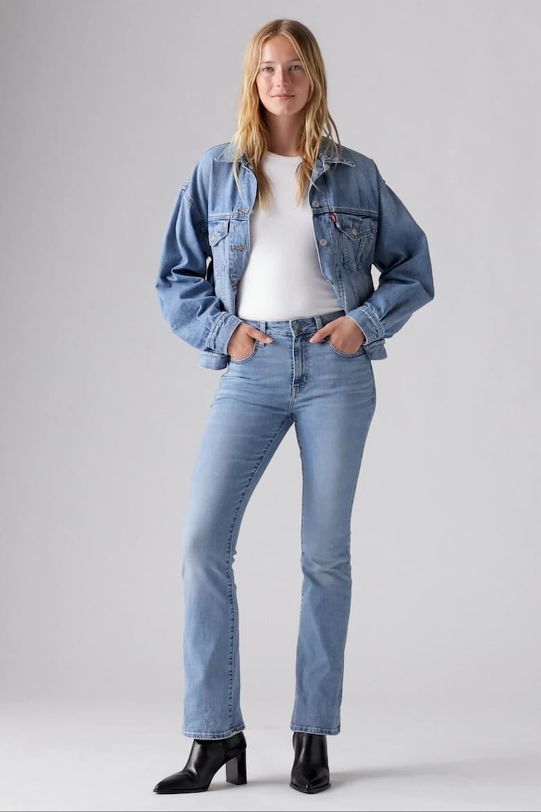 Levi's Blugi cu croiala bootcut si talie inalta 725™ - Pled.ro