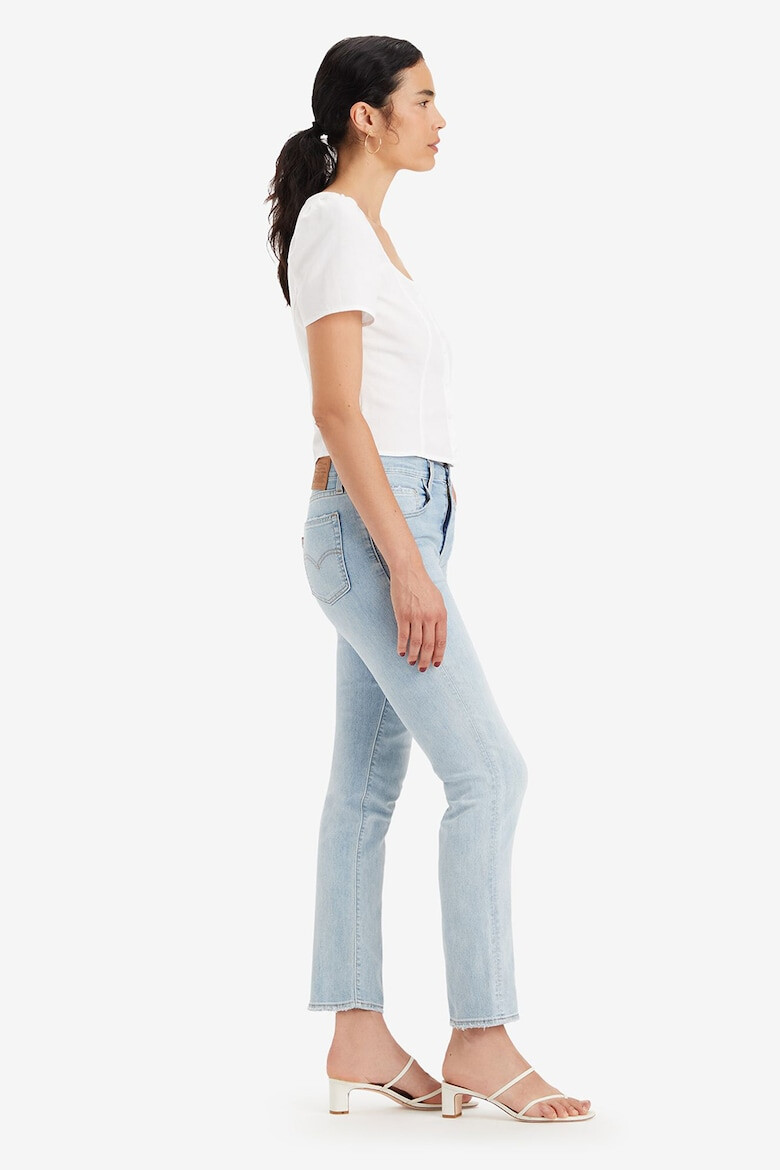 Levi's Blugi cu talie medie si aspect decolorat 724 - Pled.ro