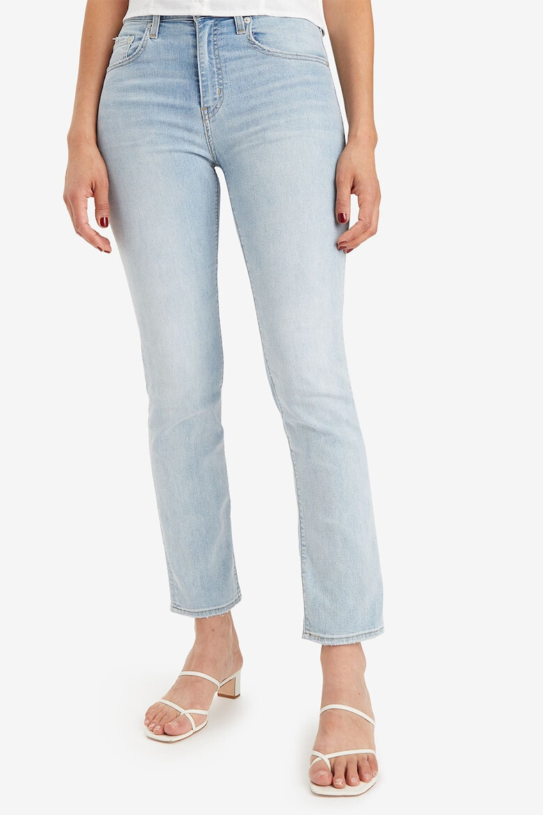 Levi's Blugi cu talie medie si aspect decolorat 724 - Pled.ro