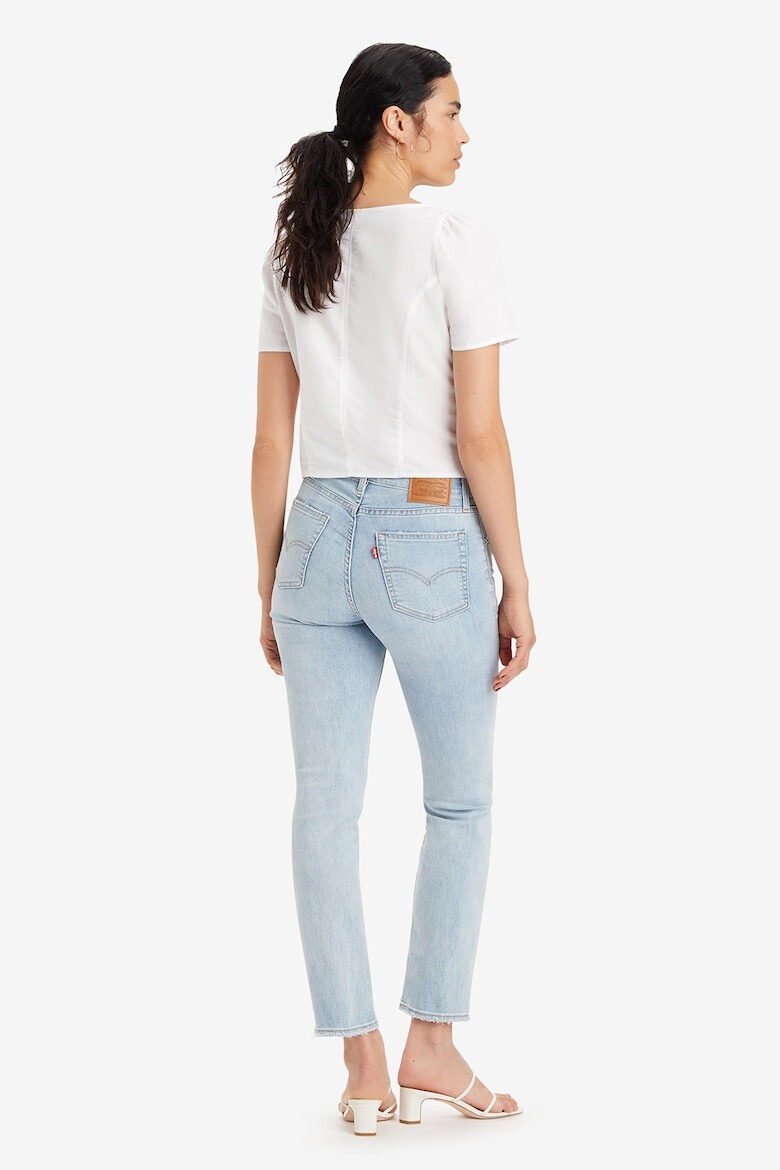 Levi's Blugi cu talie medie si aspect decolorat 724 - Pled.ro