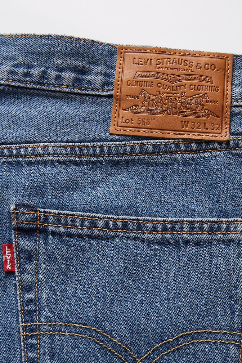 Levi's Blugi cu talie medie si croiala ampla - Pled.ro