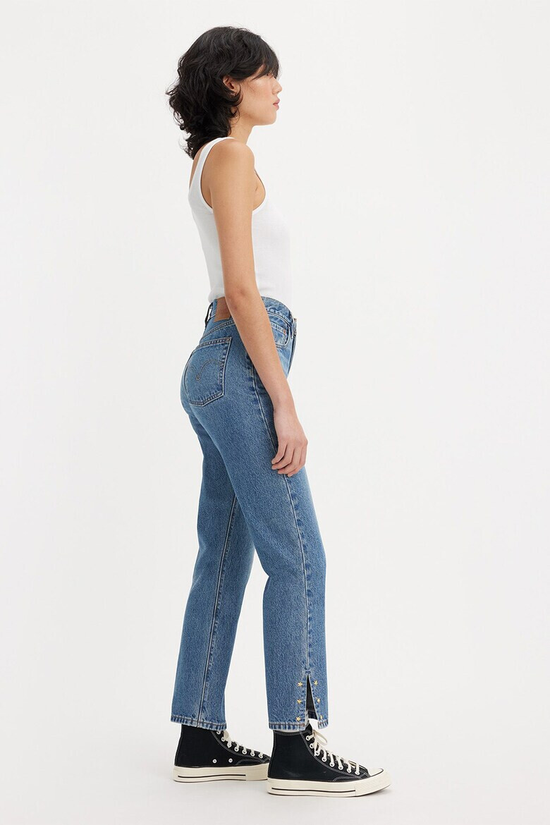 Levi's Blugi crop cu croiala dreapta 501® - Pled.ro