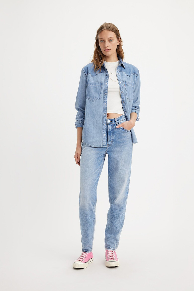 Levi's Blugi mom fit cu talie inalta 80's - Pled.ro