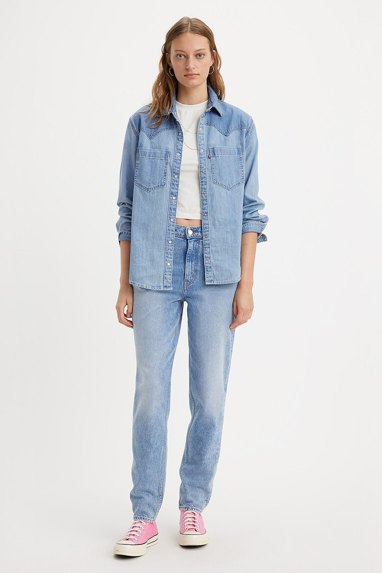 Levi's Blugi mom fit cu talie inalta 80's - Pled.ro