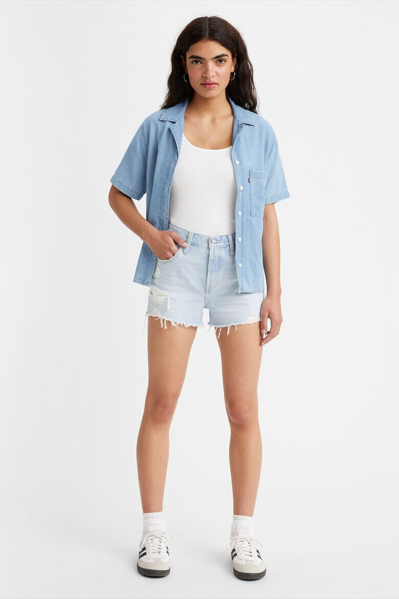 Levi's Blugi scurti cu talie inalta 501® - Pled.ro