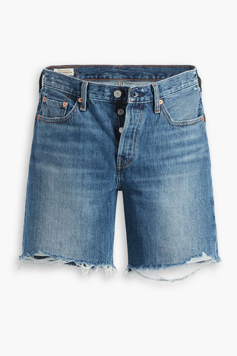 Levi's Blugi scurti cu talie inalta 501® '90s - Pled.ro