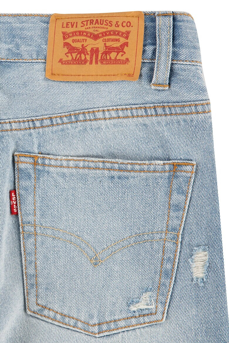 Levi's Blugi scurti slim fit cu detalii cu aspect deteriorat - Pled.ro