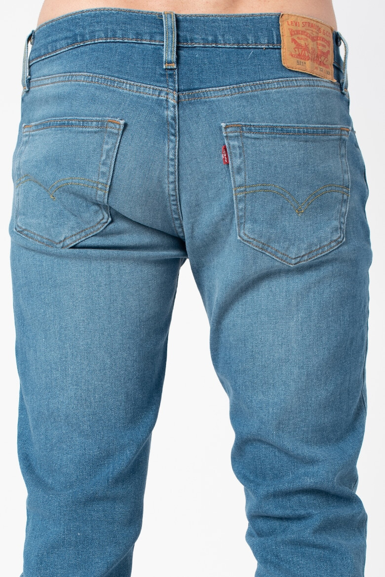 Levi's Blugi slim fit cu buzunare 511™ Albastru/Alb - Pled.ro