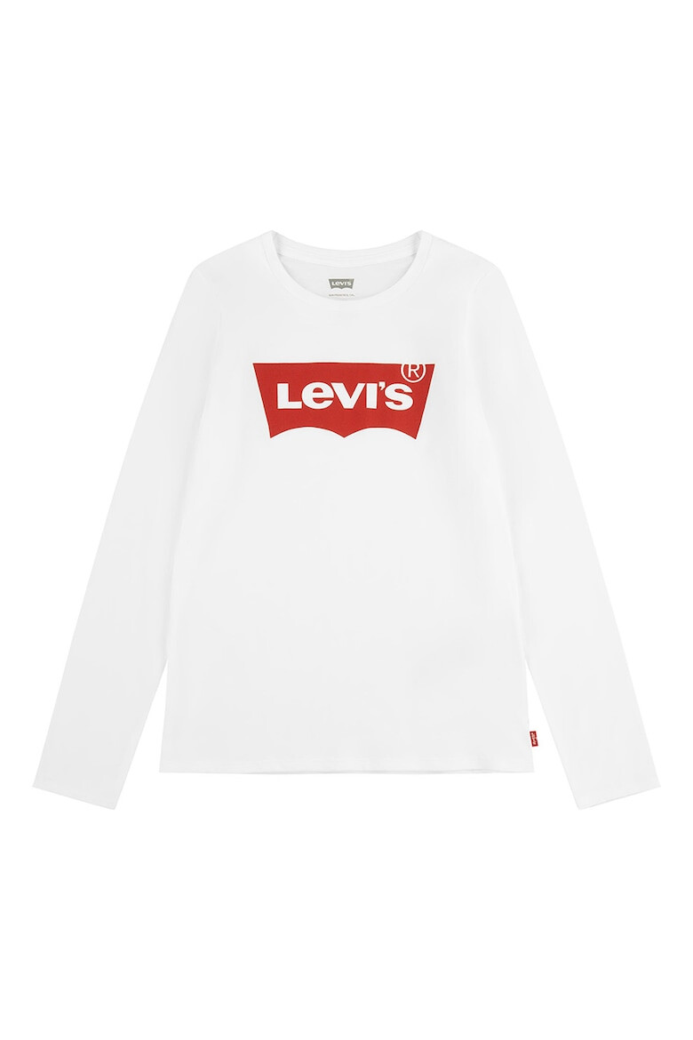 Levi's Bluza din bumbac cu imprimeu logo - Pled.ro