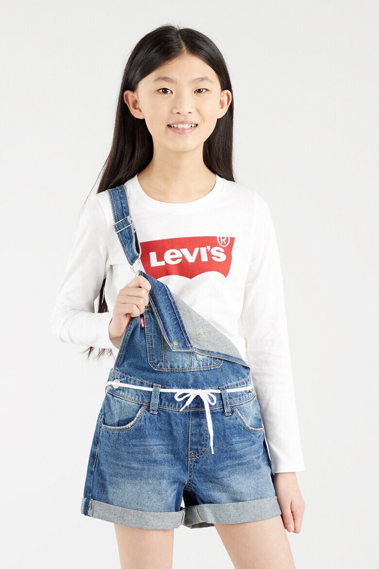 Levi's Bluza din bumbac cu imprimeu logo - Pled.ro