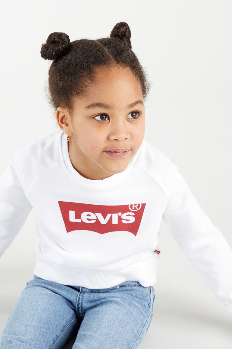 Levi's Bluza de trening cu imprimeu logo si maneci raglan - Pled.ro