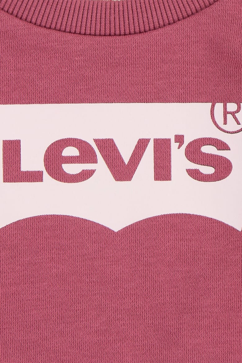 Levi's Bluza de trening cu imprimeu logo si maneci raglan - Pled.ro