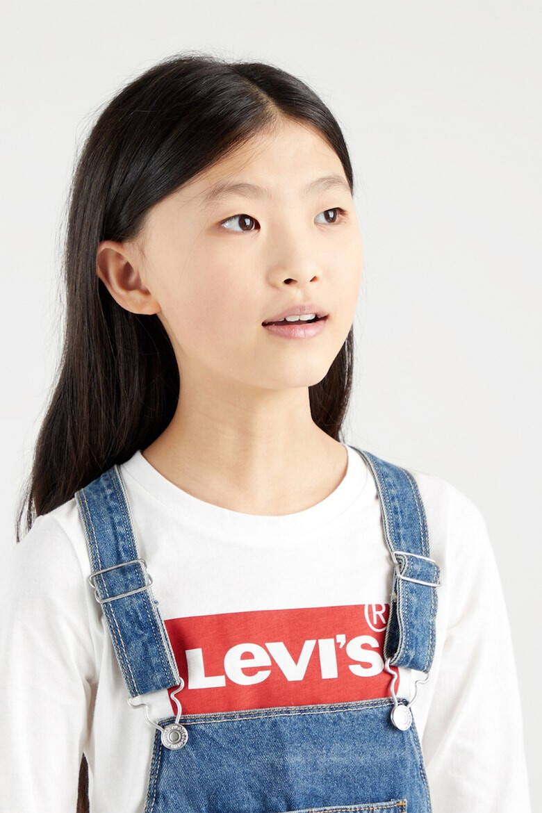 Levi's Bluza din bumbac cu imprimeu logo - Pled.ro