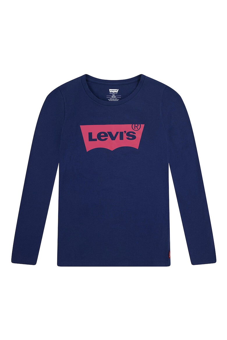 Levi's Bluza din bumbac cu imprimeu logo - Pled.ro