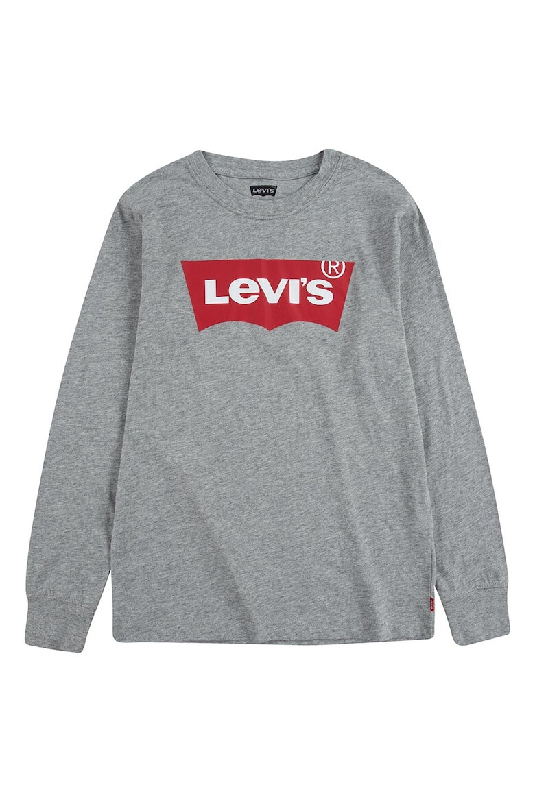 Levi's Bluza din bumbac cu imprimeu logo - Pled.ro