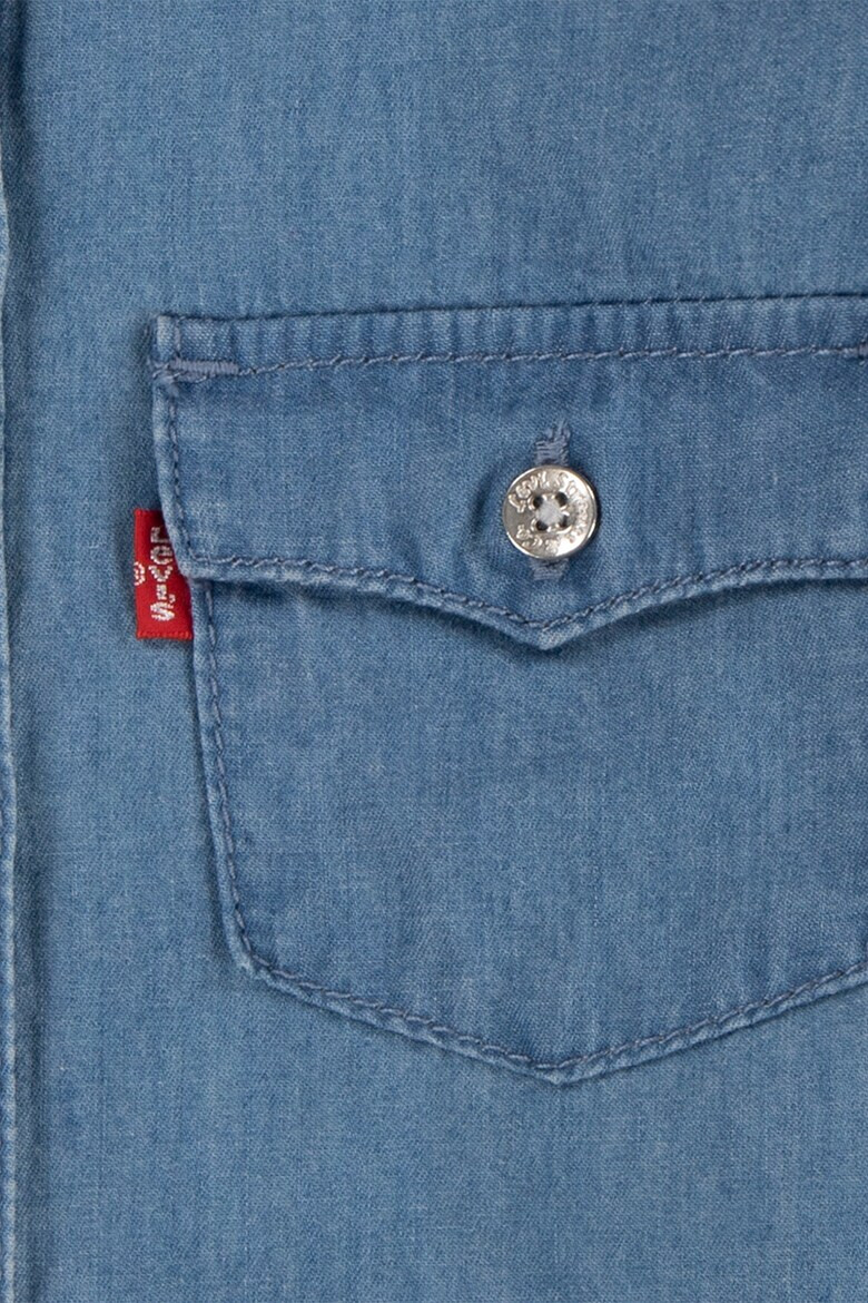 Levi's Camasa de denim cu buzunare pe piept - Pled.ro